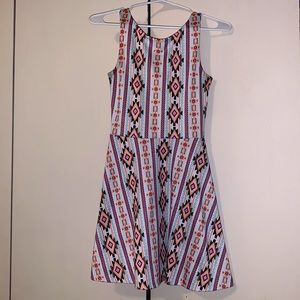 Short multi colored dress